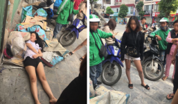 Nghi bị đánh ghen, nữ nhân viên thẩm mỹ viện ngất trên phố Hà Nội